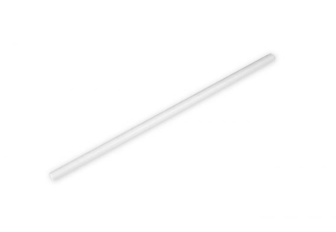 Jumbo white paper straw unwrapped eco-friendly and durable