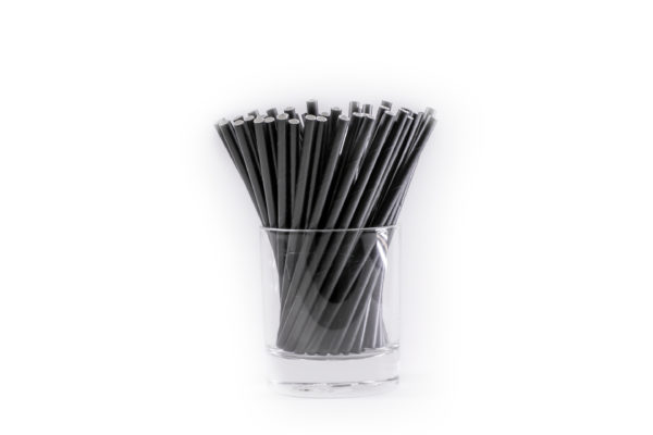Black cocktail paper straws, cocktail paper straws, eco-friendly cocktail paper straws