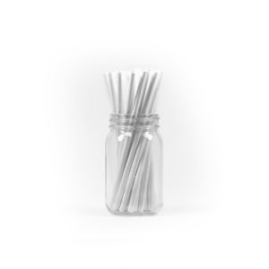 Unwrapped giant durable paper straws, unwrapped paper straws, eco-friendly unwrapped paper straws