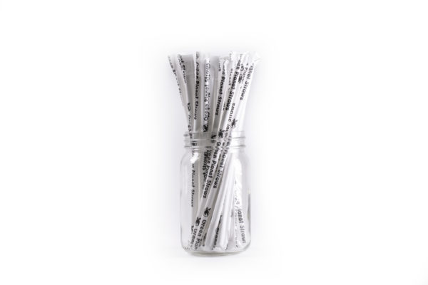 Wrapped jumbo durable paper straws, wrapped jumbo paper straws, eco-friendly wrapped jumbo paper straws